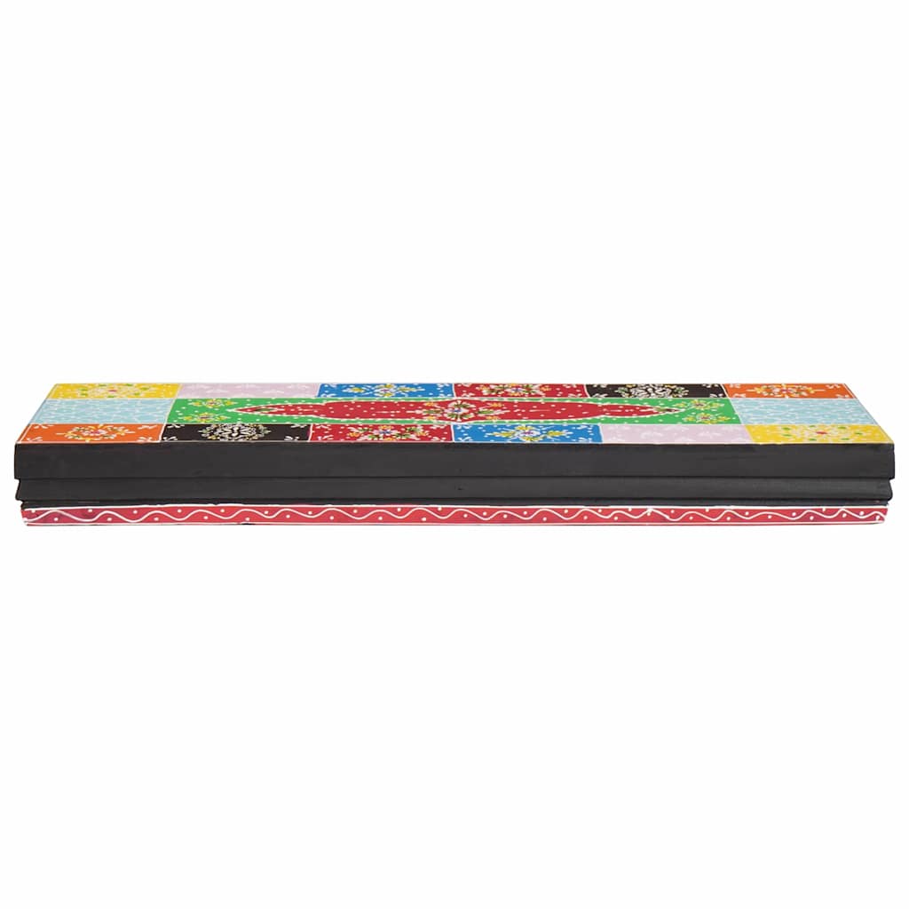 Wandregale Mehrfarbig 60 x 20 x 6 cm Massivholz Mango