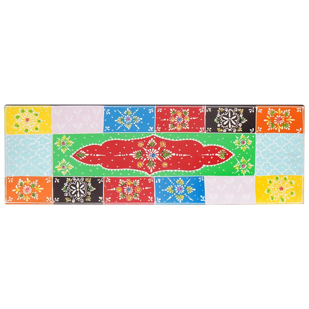 Wandregale Mehrfarbig 60 x 20 x 6 cm Massivholz Mango