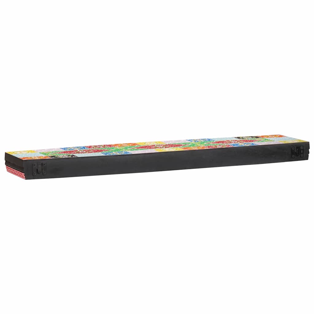 Wandregale Mehrfarbig 100 x 20 x 6 cm Massivholz Mango