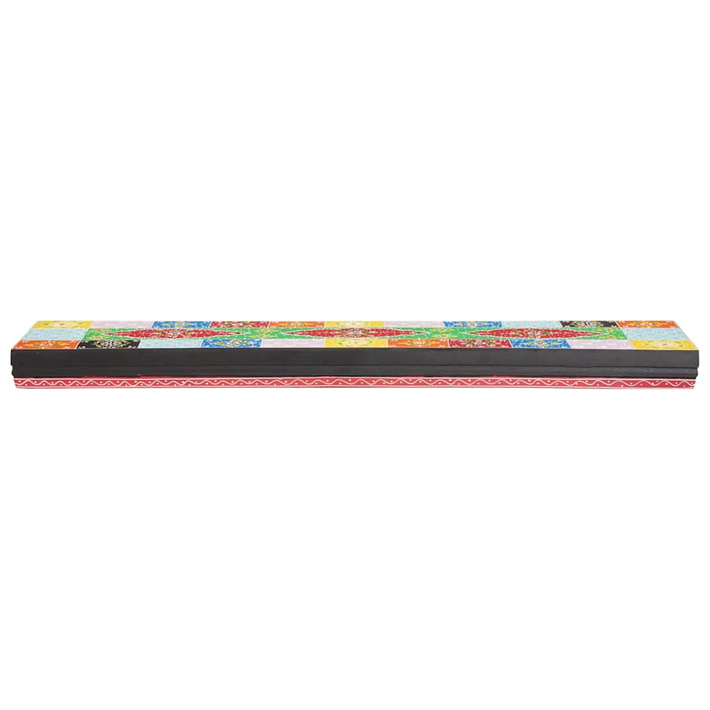Wandregale Mehrfarbig 100 x 20 x 6 cm Massivholz Mango