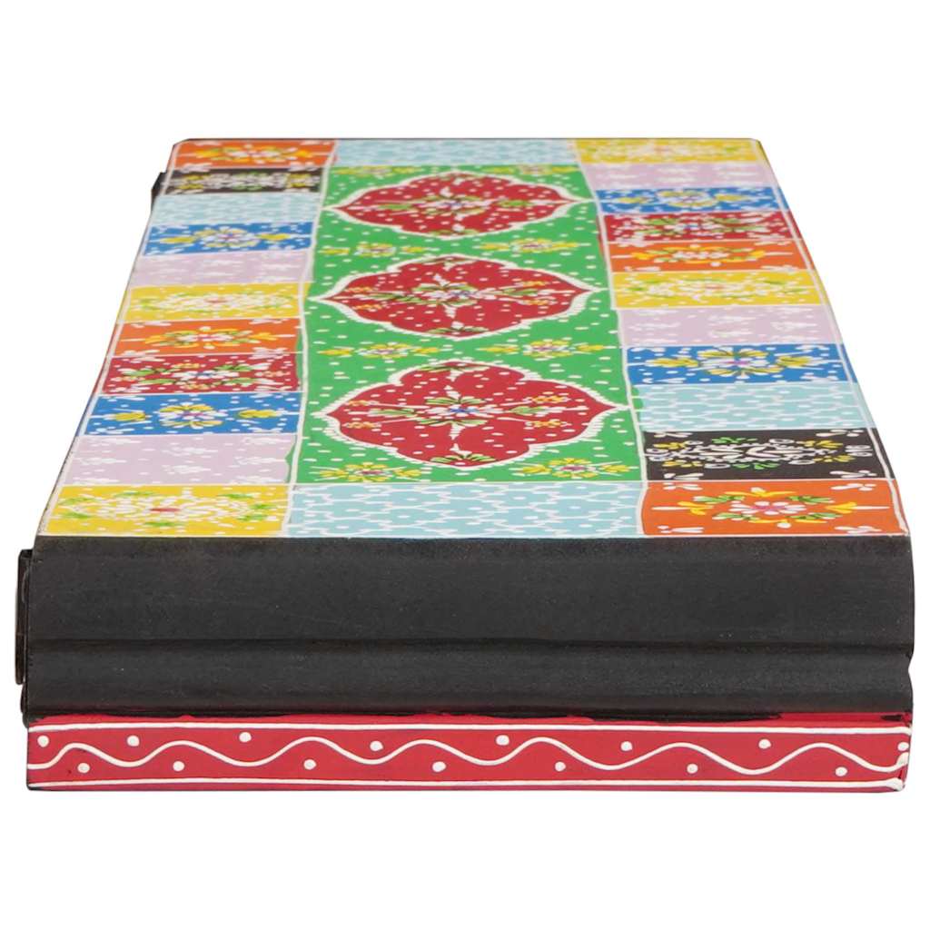 Wandregale Mehrfarbig 100 x 20 x 6 cm Massivholz Mango