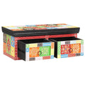 TV-Schränk Mehrfarbig 60 x 30 x 24 cm Massivholz Mango
