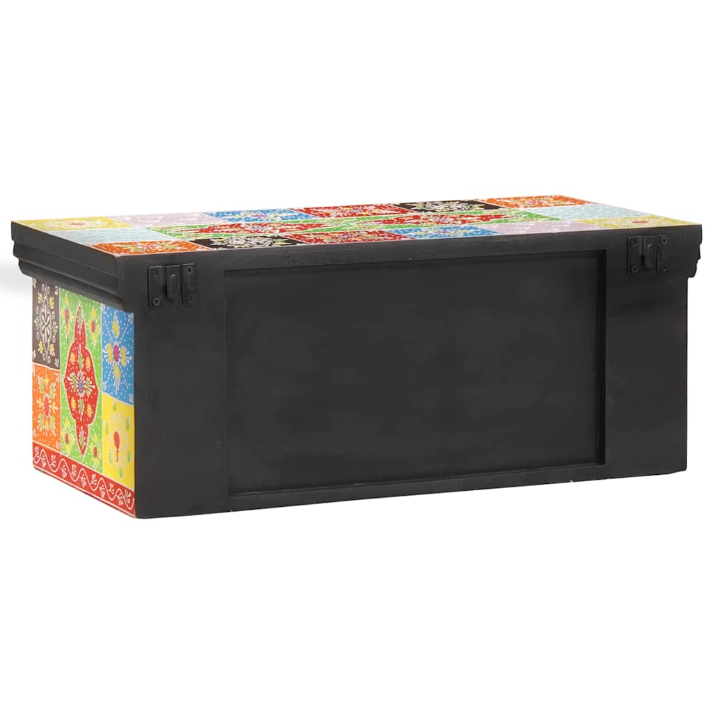TV-Schränk Mehrfarbig 60 x 30 x 24 cm Massivholz Mango