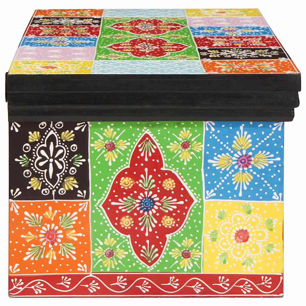 TV-Schränk Mehrfarbig 60 x 30 x 24 cm Massivholz Mango