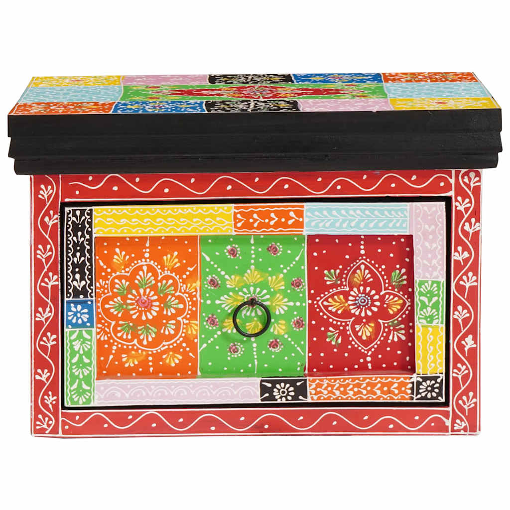 Nachttisch mit Schubladen 2 pcs Mehrfarbig 40 x 30 x 28 cm