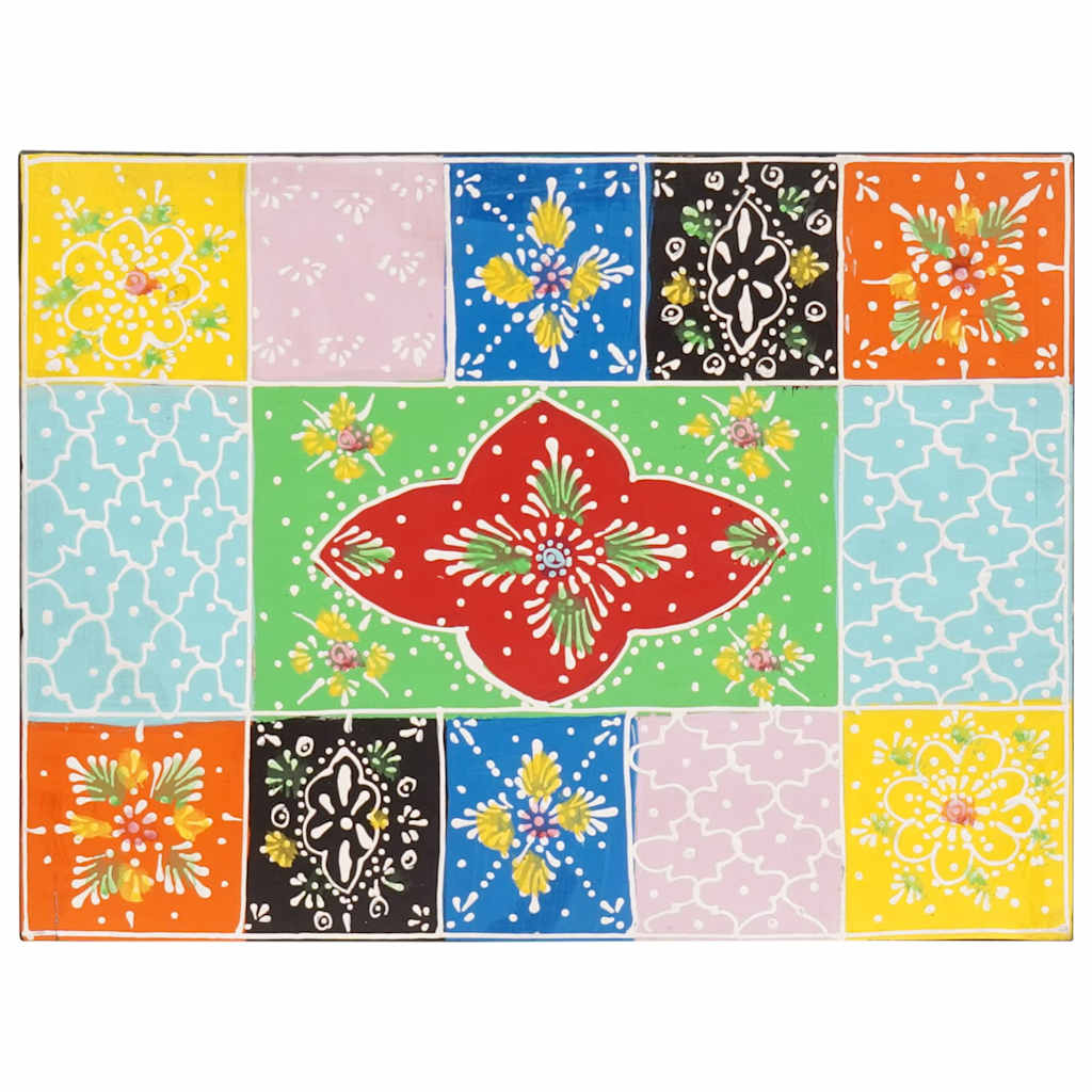 Nachttisch mit Schubladen Mehrfarbig 40 x 30 x 40 cm
