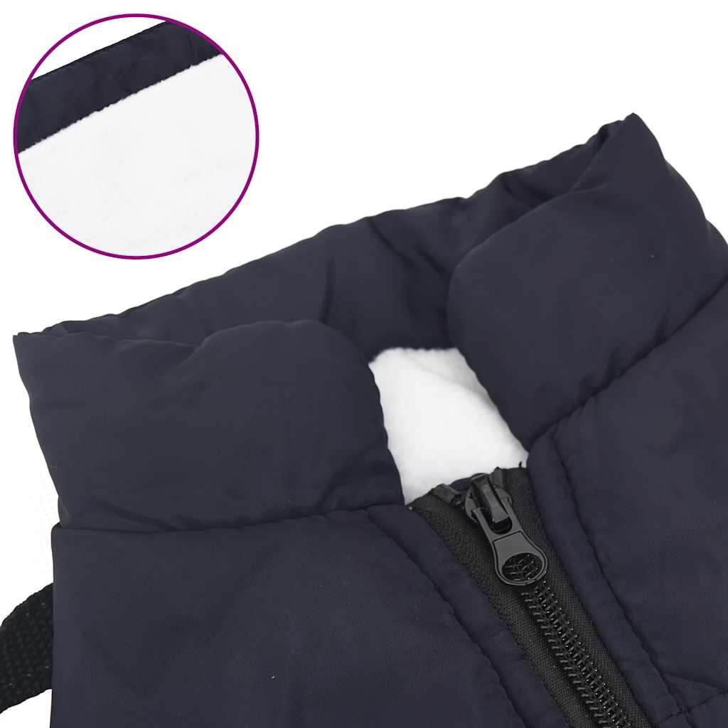 Hundemantel Geschirr Wasserdicht Reflektierend Marineblau L32
