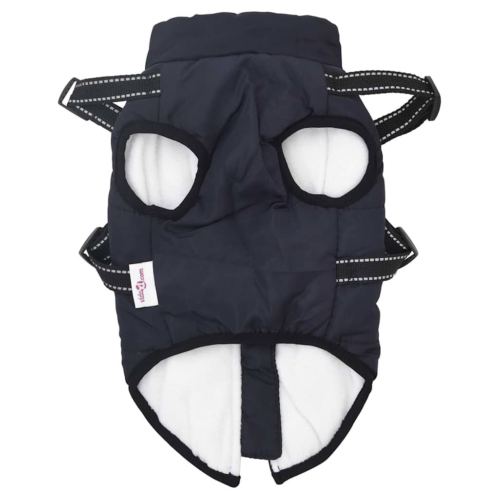 Hundemantel Geschirr Wasserdicht Reflektierend Marineblau L36