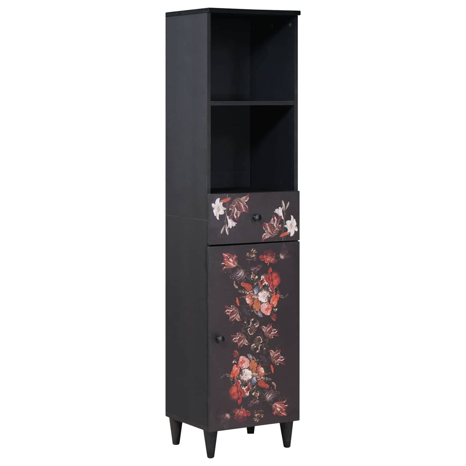 Badezimmerschrank-Set mit Schubladen 3 pcs Massivholz Mango