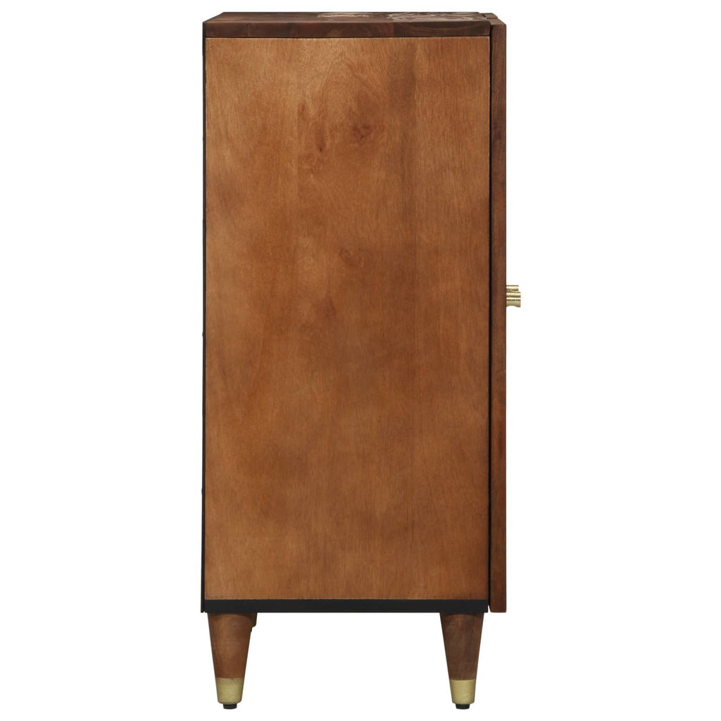 Sideboard 2 pcs Honigbraun 60 x 33 x 75 cm Massivholz Mango
