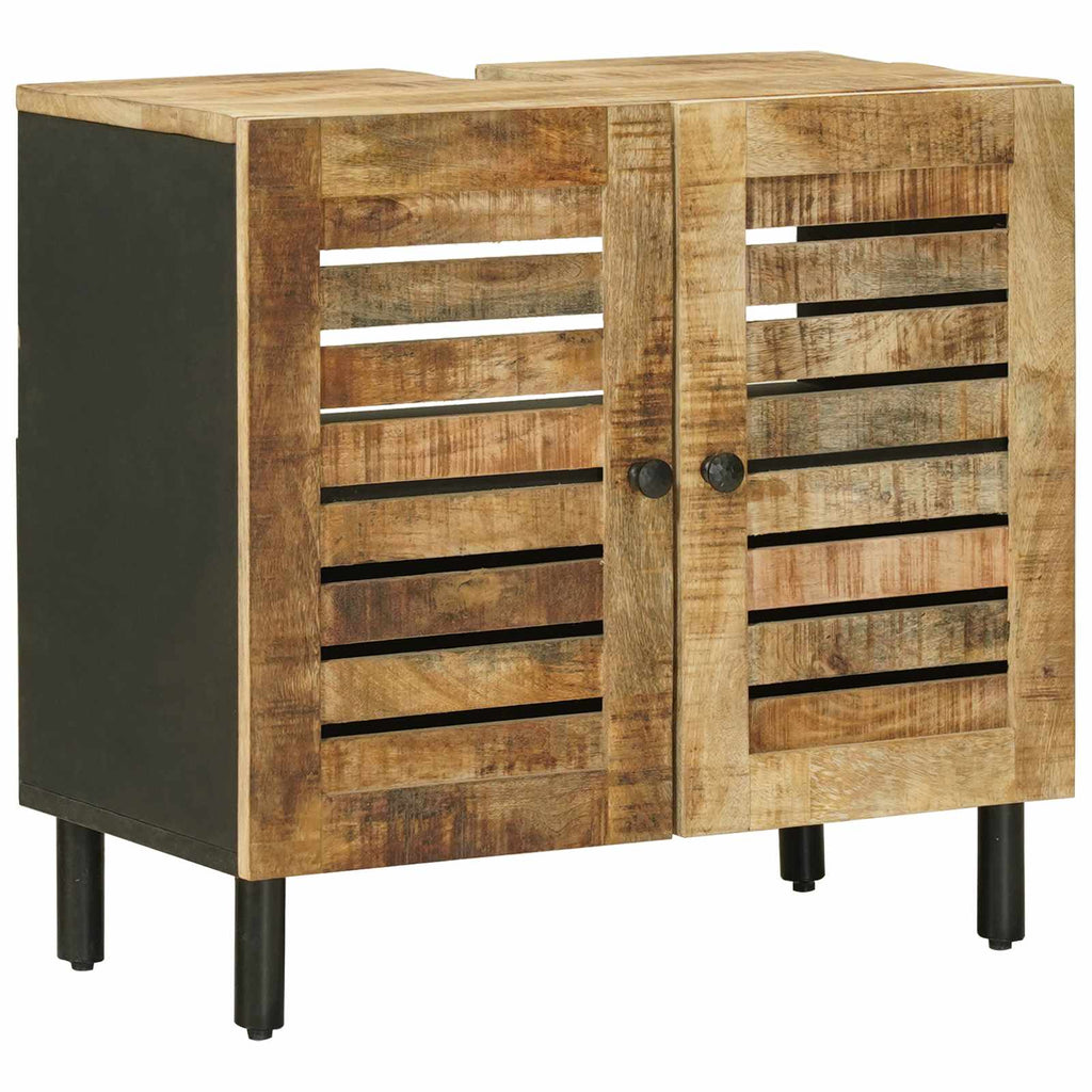 Badezimmerschrank-Set 3 Stk. Natur 38 x 33 x 160 cm