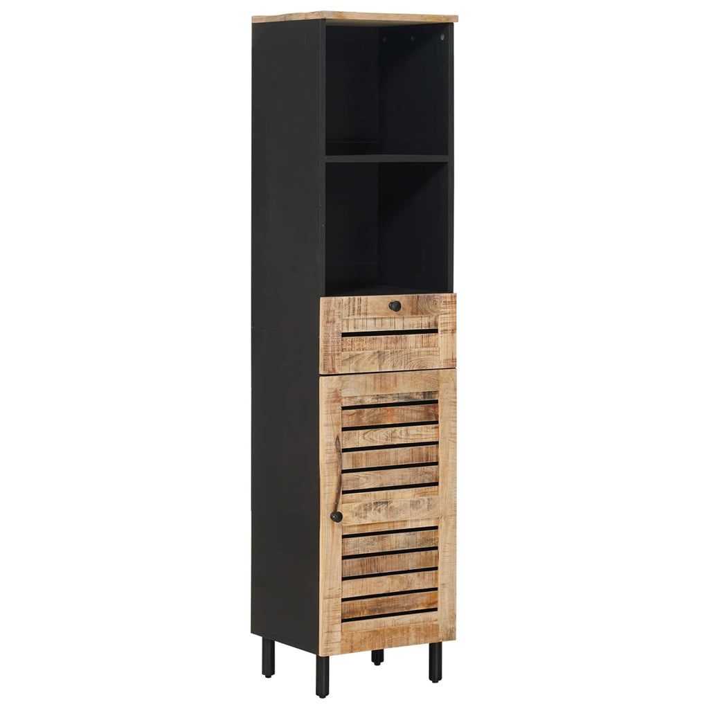 Badezimmerschrank-Set 3 Stk. Natur 38 x 33 x 160 cm