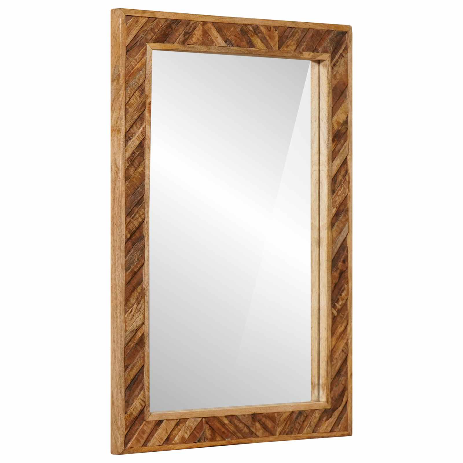Badezimmerschrank-Set mit Schubladen 4 pcs Massivholz Mango