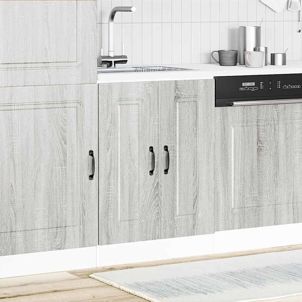 Spülenunterschrank Kalmar Grau Sonoma 60x46x81,5 cm