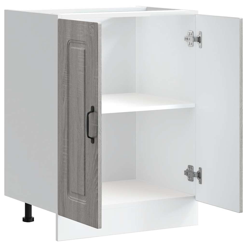 Spülenunterschrank Kalmar Grau Sonoma 60x46x81,5 cm