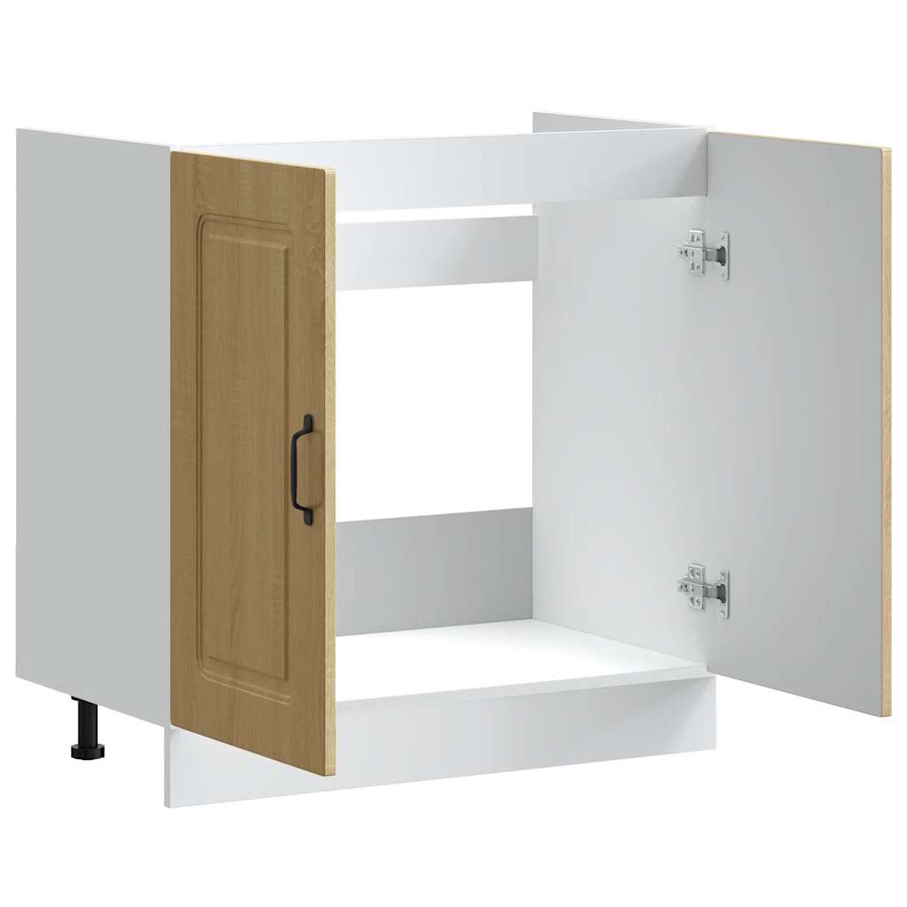 Spülenunterschrank Kalmar Sonoma-Eiche 80x46x81,5 cm
