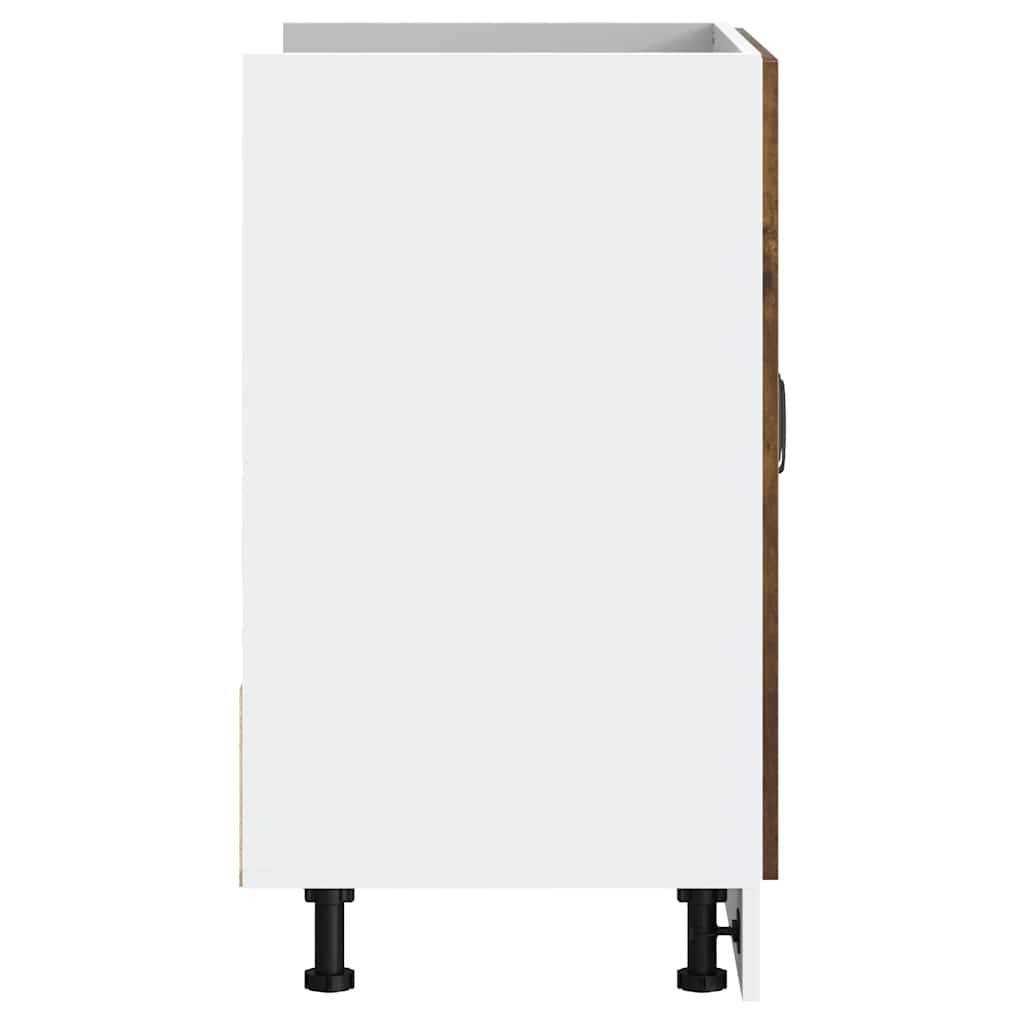 Spülenunterschrank Kalmar Räuchereiche 80x46x81,5 cm