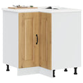 Küchen-Eckunterschrank Kalmar Artisan-Eiche Holzwerkstoff