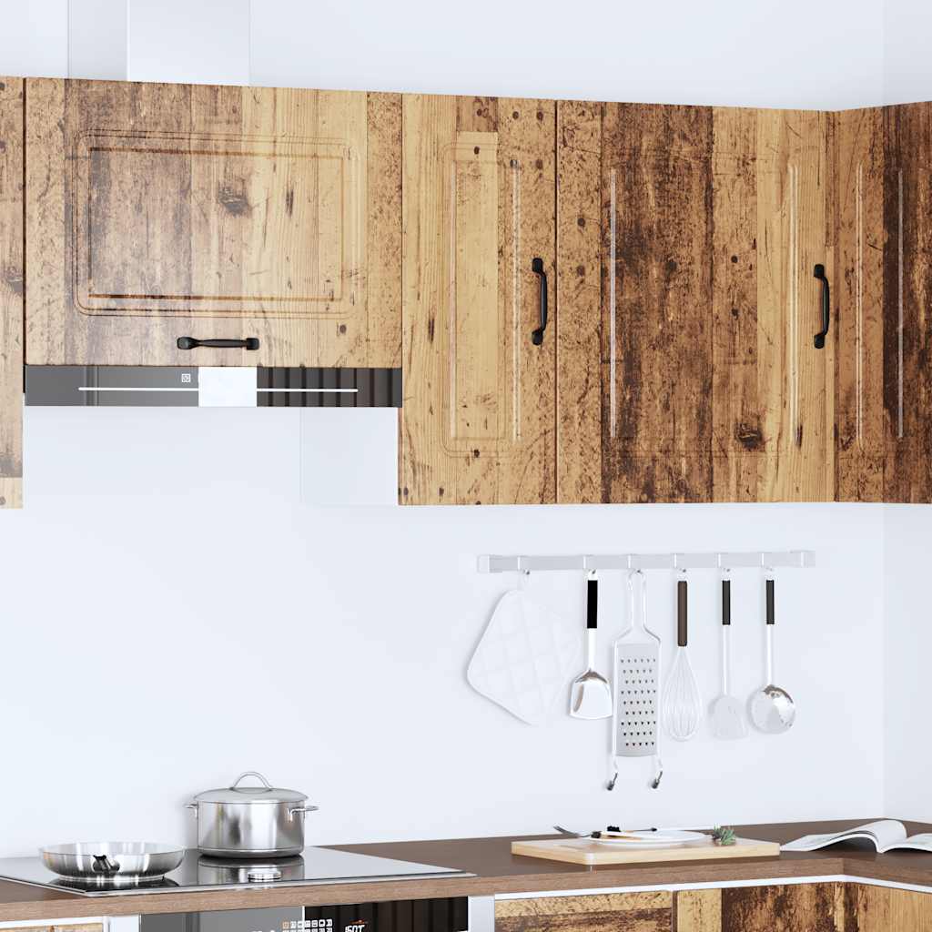 Küchen-Hängeschrank Kalmar Altholz-Optik Holzwerkstoff
