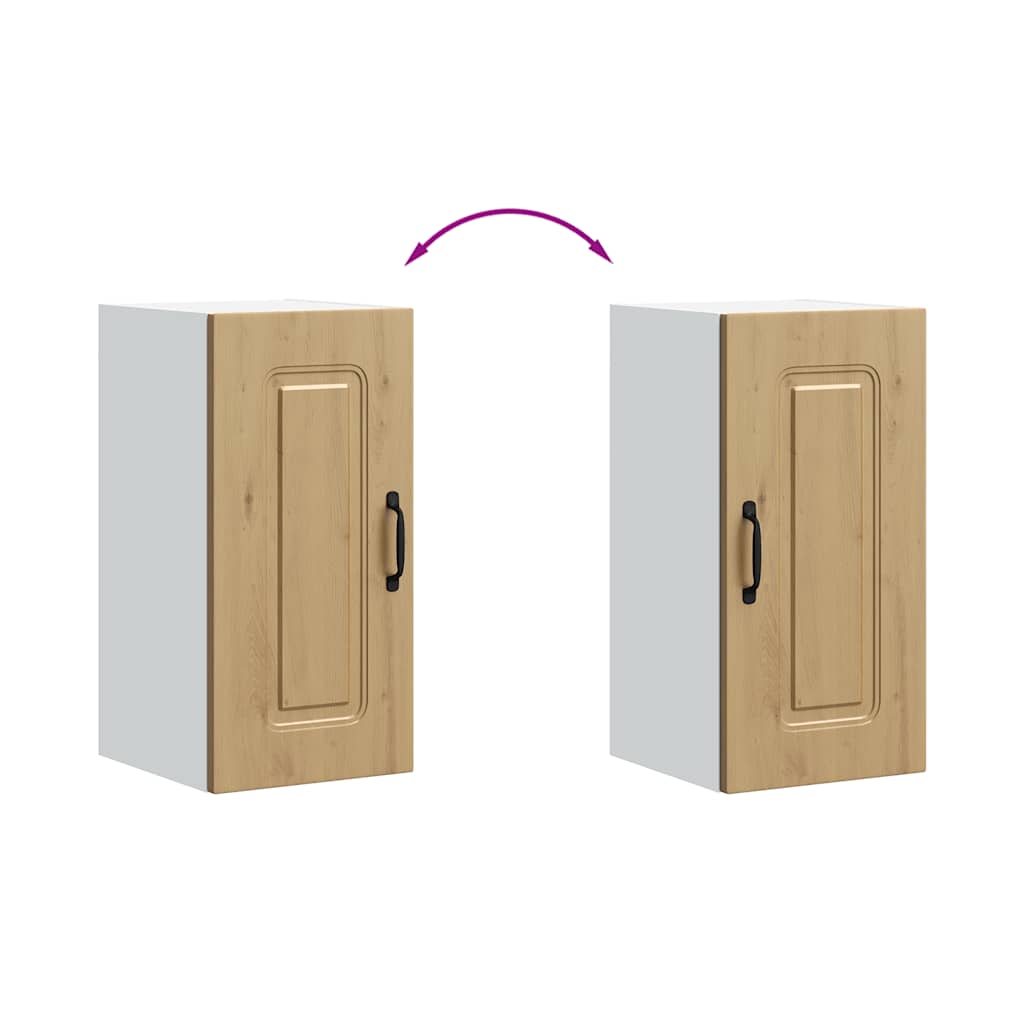 Küchen-Hängeschrank Kalmar Artisan-Eiche Holzwerkstoff
