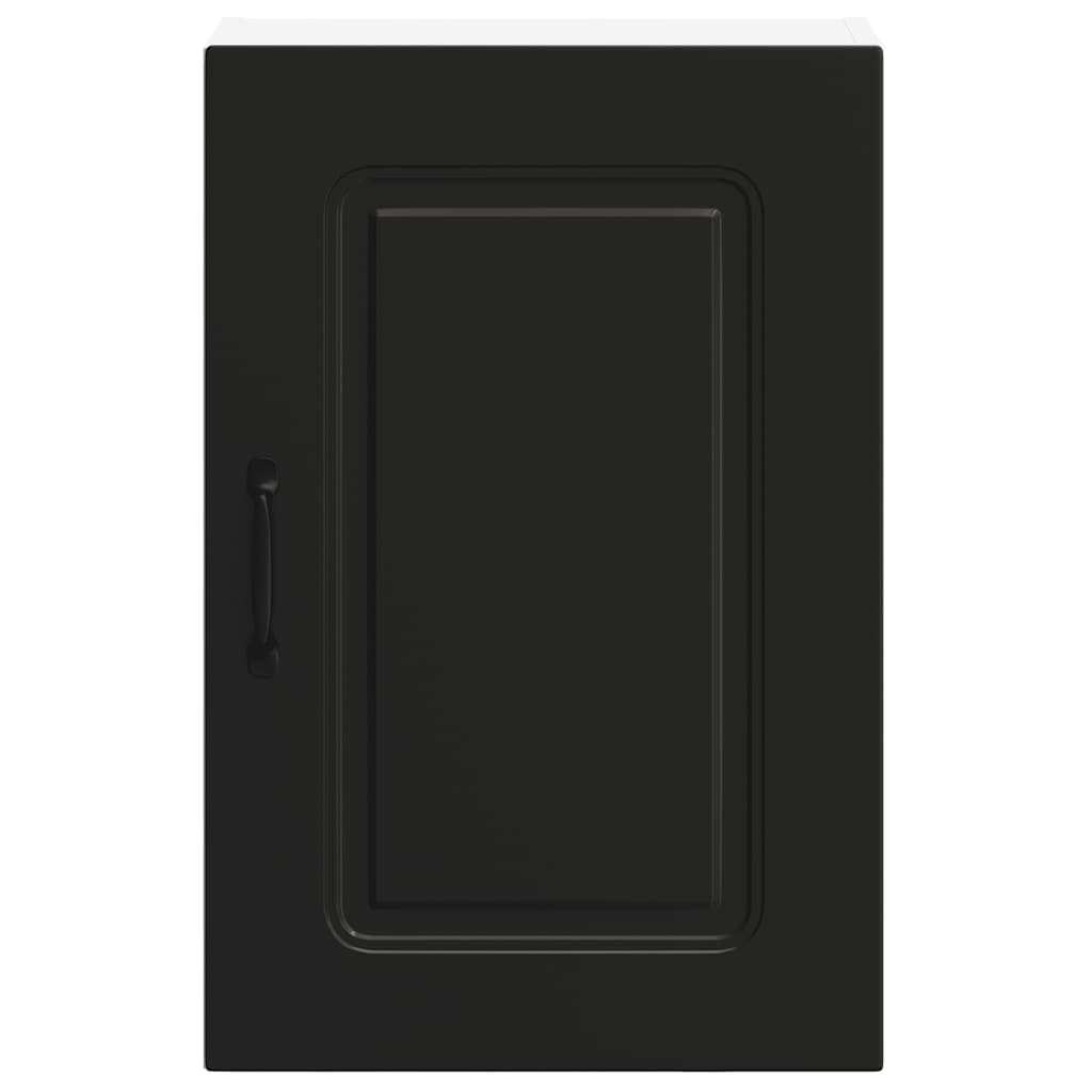 Küchen-Hängeschrank Kalmar Schwarz Holzwerkstoff