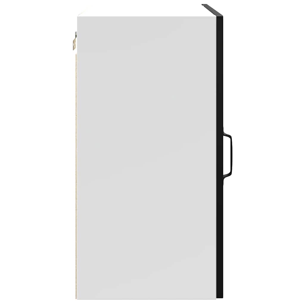 Küchen-Hängeschrank Kalmar Schwarz Holzwerkstoff