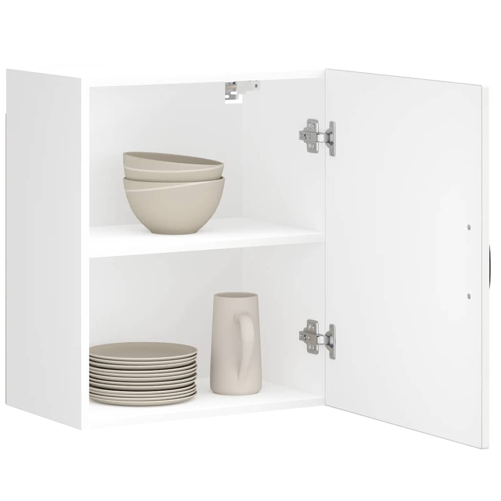 Küchen-Hängeschrank Kalmar Hochglanz-Weiß Holzwerkstoff