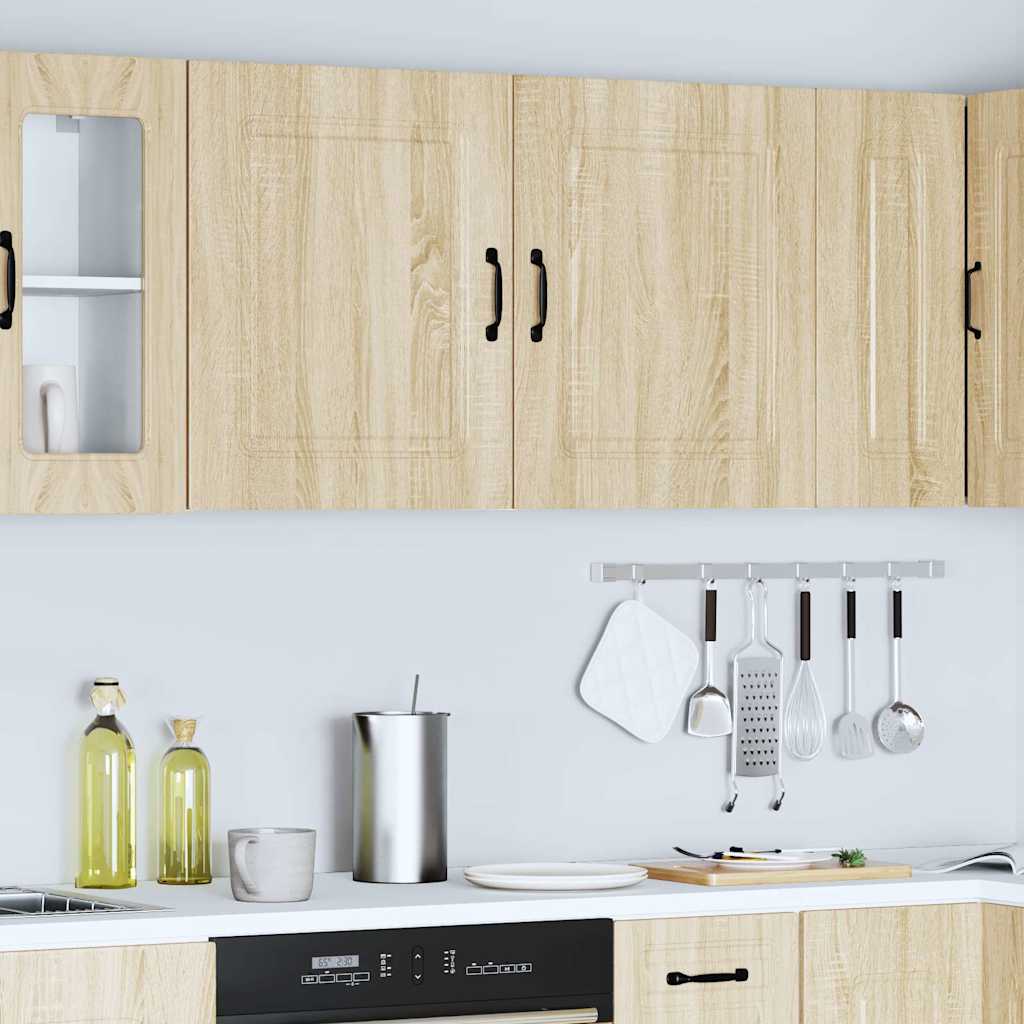 Küchen-Hängeschränke 2 Stk. Kalmar Sonoma-Eiche Holzwerkstoff