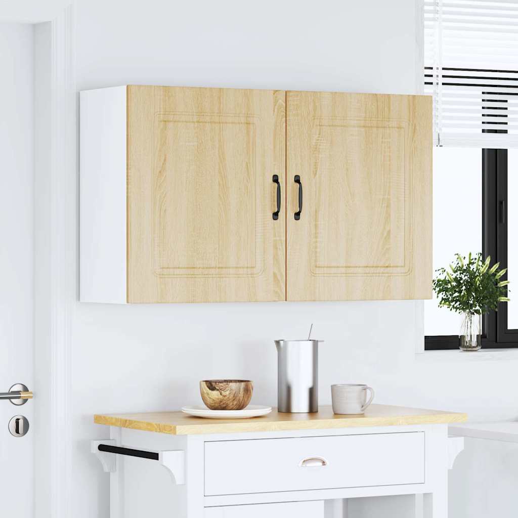 Küchen-Hängeschränke 2 Stk. Kalmar Sonoma-Eiche Holzwerkstoff