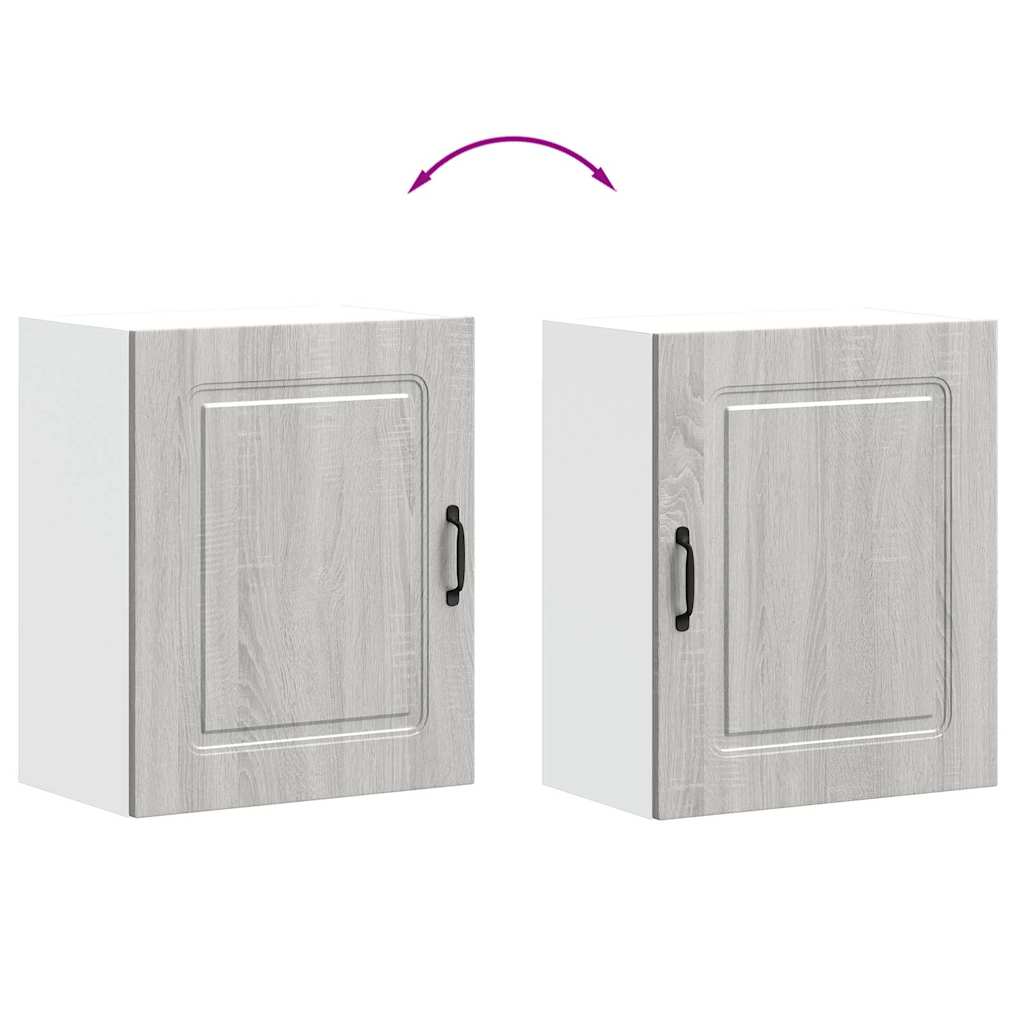 Küchen-Hängeschrank Kalmar Grau Sonoma Holzwerkstoff
