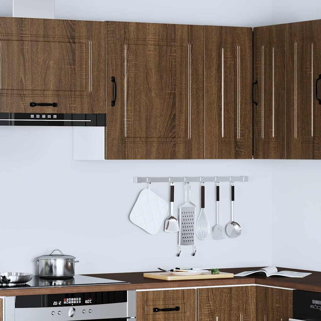 Küchen-Hängeschrank Kalmar Braun Eichen-Optik Holzwerkstoff