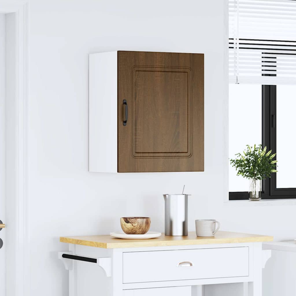 Küchen-Hängeschrank Kalmar Braun Eichen-Optik Holzwerkstoff