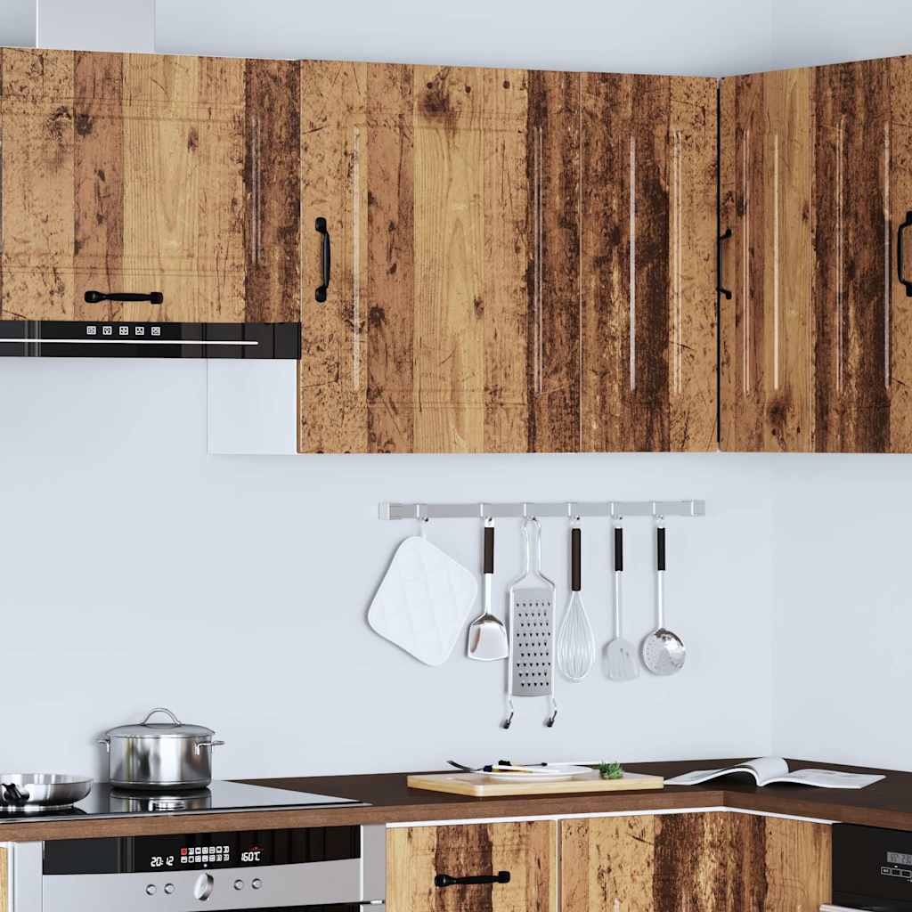 Küchen-Hängeschrank Kalmar Altholz-Optik Holzwerkstoff
