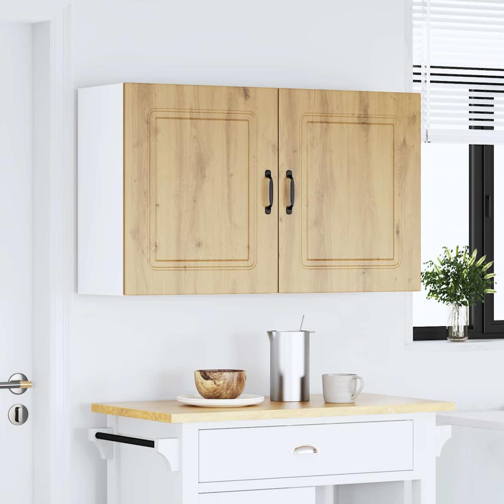 Küchen-Hängeschränke 2 Stk. Kalmar Artisan-Eiche Holzwerkstoff
