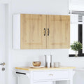 Küchen-Hängeschränke 2 Stk. Kalmar Artisan-Eiche Holzwerkstoff