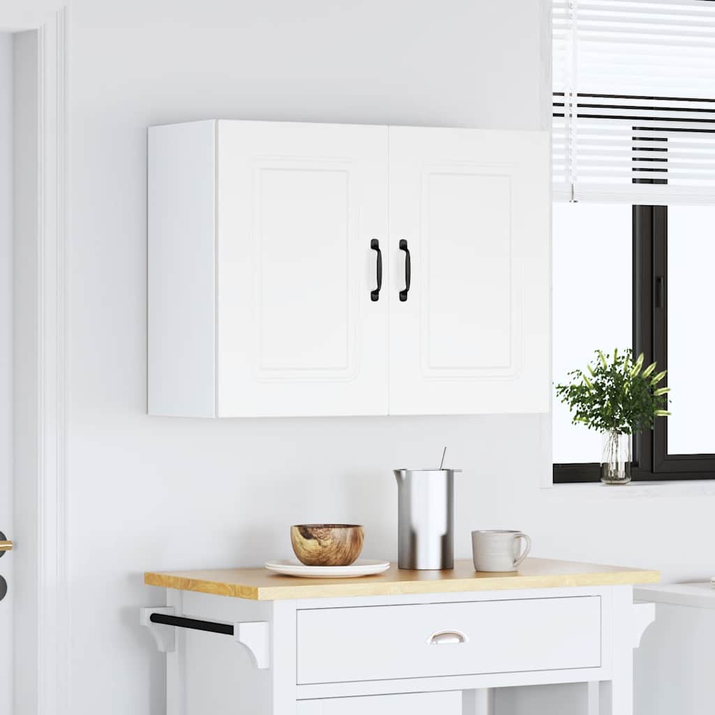 Küchen-Hängeschrank Kalmar Weiß Holzwerkstoff