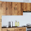 Küchen-Hängeschrank Kalmar Altholz-Optik Holzwerkstoff