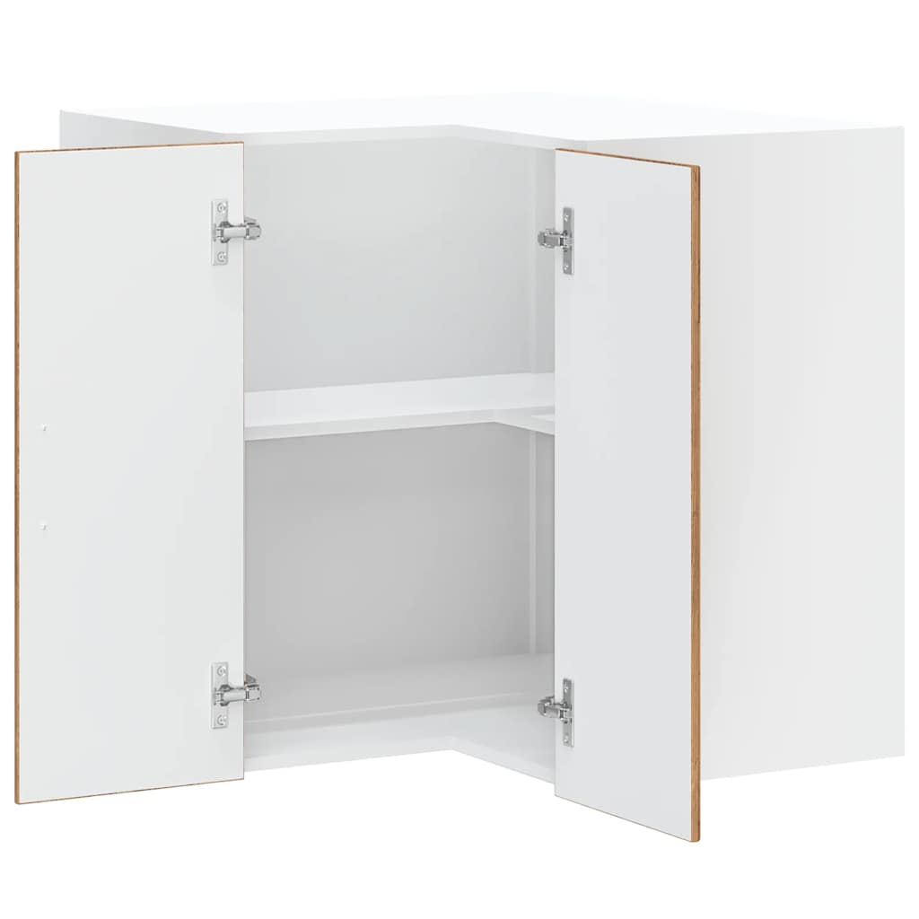 Küchen-Eckhängeschrank Kalmar Altholz-Optik Holzwerkstoff