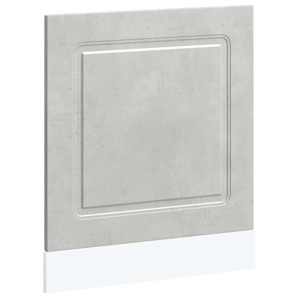 Geschirrspülerblende Kalmar Betongrau 60x1,5x57cm Holzwerkstoff