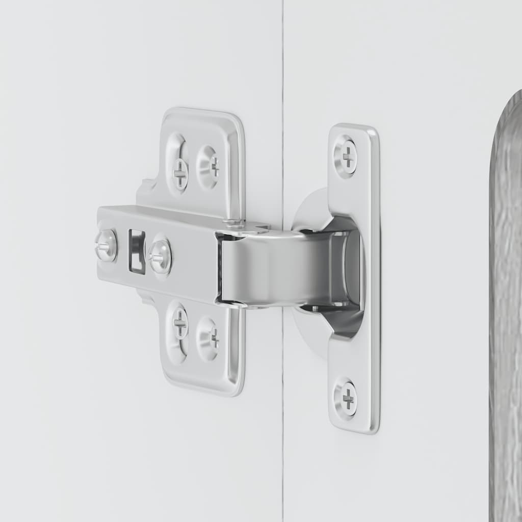 Küchen-Hängeschrank mit Glastür Kalmar Grau Sonoma Holzwerkstoff