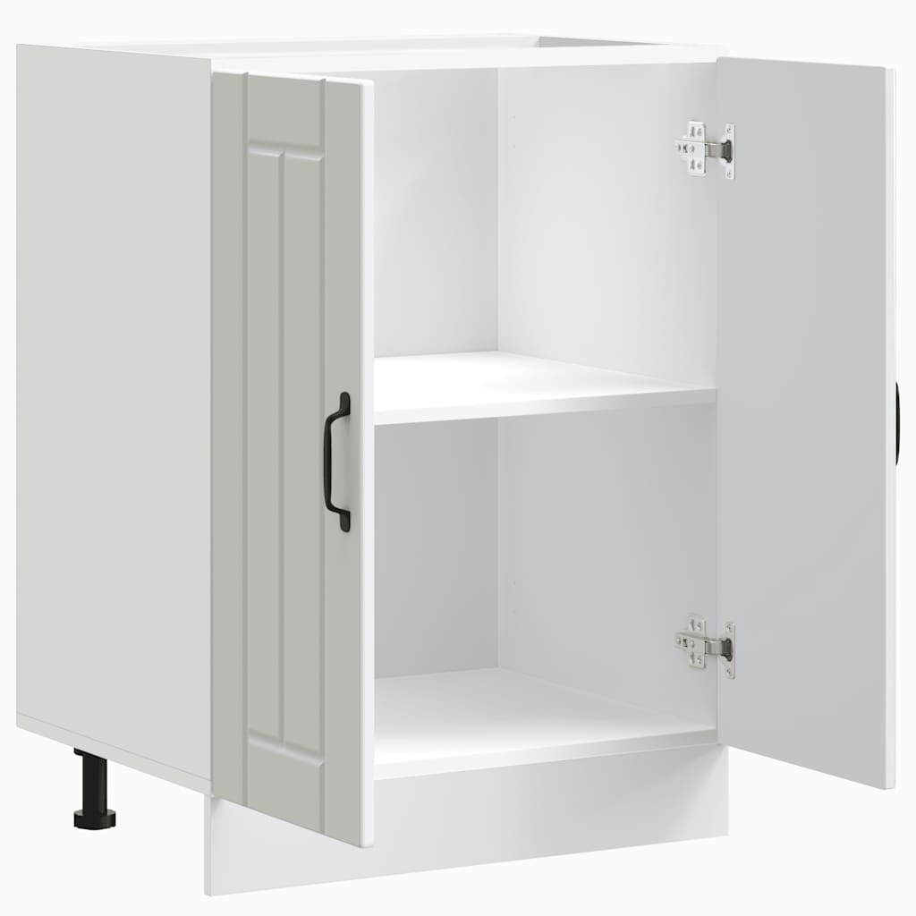 Spülenunterschrank Lucca Weiß Holzwerkstoff