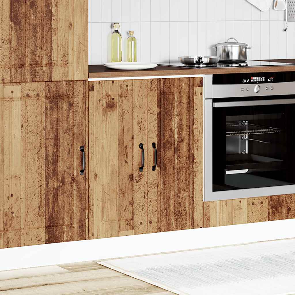 Spülenunterschrank Lucca Altholz-Optik Holzwerkstoff