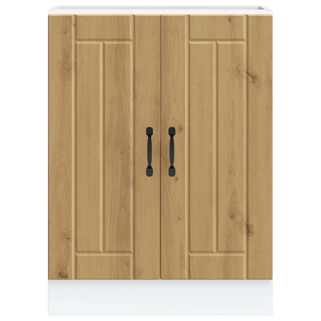 Spülenunterschrank Lucca Artisan-Eiche Holzwerkstoff