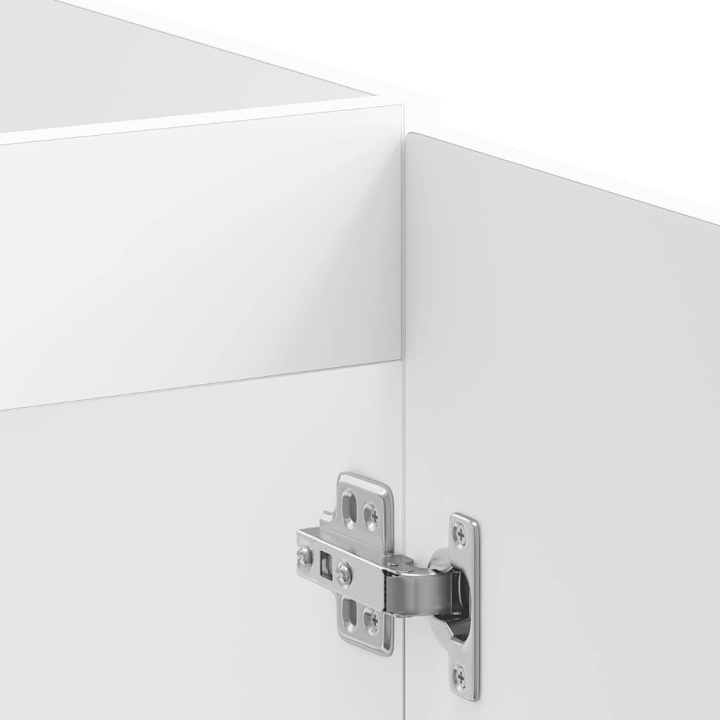 Spülenunterschrank Lucca Weiß Holzwerkstoff