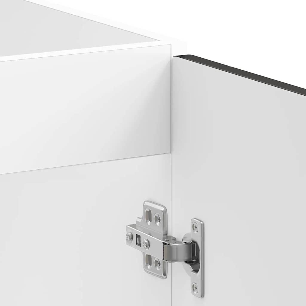 Spülenunterschrank Lucca Schwarz Holzwerkstoff