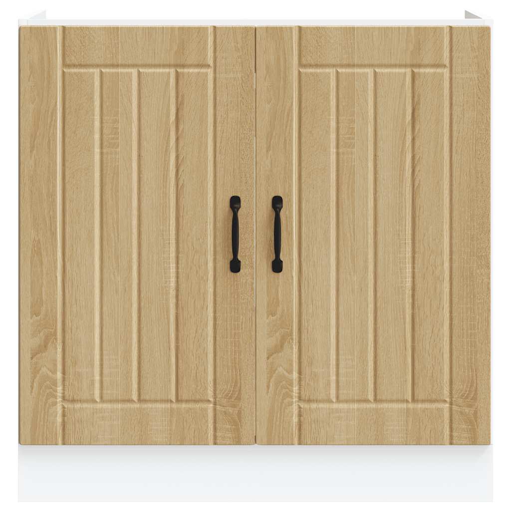 Spülenunterschrank Lucca Sonoma-Eiche Holzwerkstoff