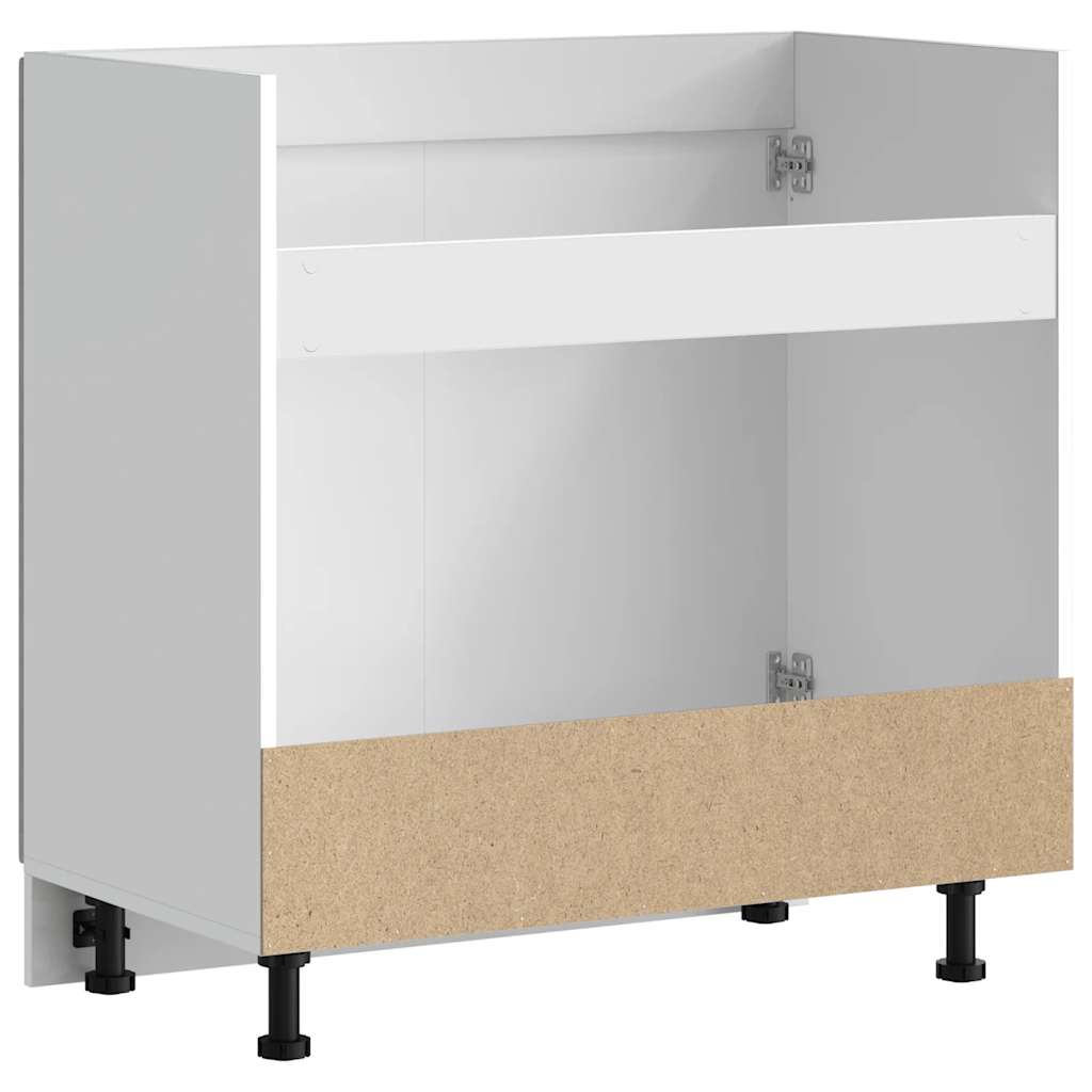 Spülenunterschrank Lucca Grau Sonoma Holzwerkstoff
