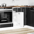 Küchen-Unterschrank Lucca Schwarz Holzwerkstoff