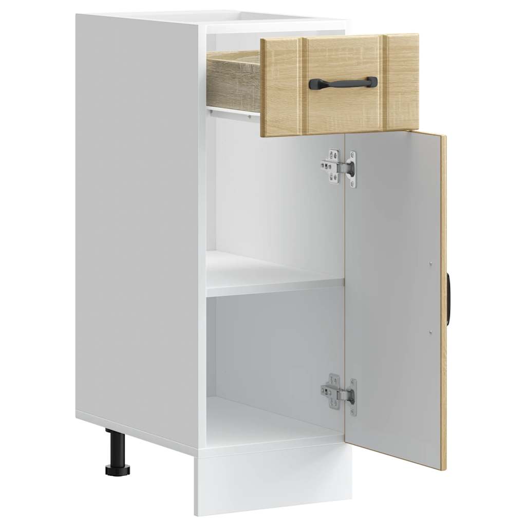 Küchen-Unterschrank Lucca Sonoma-Eiche Holzwerkstoff
