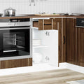 Küchen-Unterschrank Lucca Braun Eichen-Optik Holzwerkstoff